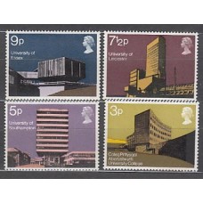 Gran Bretaña - Correo 1971 Yvert 646/9 ** Mnh Arquitectura
