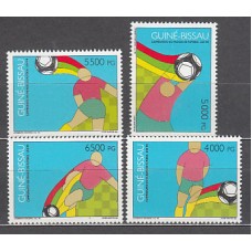 Guinea Bissau - Correo Yvert 648/51 ** Mnh  Deportes fútbol