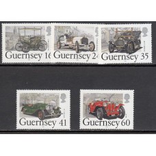 Guernsey - Correo 1994 Yvert 648/52 ** Mnh Coches antiguos