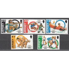 Jersey - Correo 1994 Yvert 648/52 ** Mnh Deportes Olimpicos