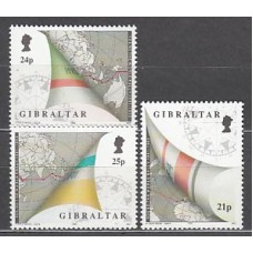 Gibraltar - Correo 1992 Yvert 651/3 ** Mnh Deportes