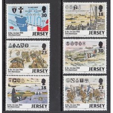 Jersey - Correo 1994 Yvert 653/8 ** Mnh Desembarco de Normandia