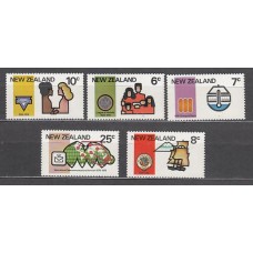 Nueva Zelanda - Correo 1976 Yvert 654/8 ** Mnh