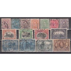 Belgica - Correo 1915 Yvert 135/49 usado