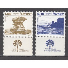 Israel - Correo 1977 Yvert 657/8 ** Mnh  Paisajes