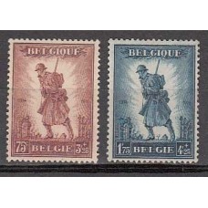 Belgica - Correo 1932 Yvert 351/2 ** Mnh Infantería