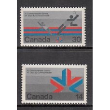 Canada - Correo 1978 Yvert 659/60 ** Mnh Deportes