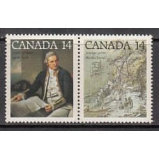 Canada - Correo 1978 Yvert 661/2 ** Mnh Pinturas. Capitan Cook
