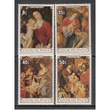 Cook - Correo Yvert 661/4 ** Mnh Navidad. Pinturas