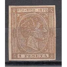 Puerto Rico Sueltos 1878 Edifil 22s ** Mnh