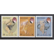 Bahrain - Correo Yvert 662/4 ** Mnh