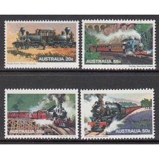 Australia - Correo 1979 Yvert 662/5 ** Mnh Trenes