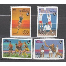 Gambia - Correo 1987 Yvert 662/5 ** Mnh  Olimpiadas de Seul