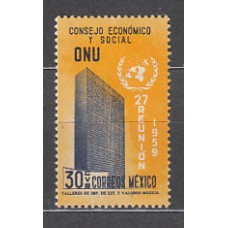 Mexico - Correo 1959 Yvert 666 ** Mnh Onu