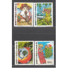Seychelles - Correo Yvert 669/72 ** Mnh  Navidad