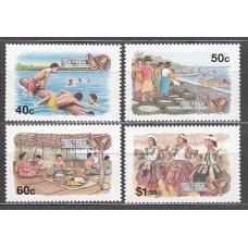 Tuvalu - Correo Yvert 669/72 ** Mnh Navidad