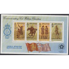 Man - Hojas Yvert 2 ** Mnh Revolución Americana