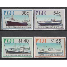 Fidji - Correo Yvert 670/3 ** Mnh Barcos