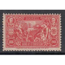 Brasil - Correo 1908 Yvert 143 (*) Mng