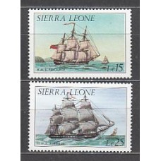 Sierra Leona - Correo Yvert 695/6 ** Mnh  Barcos