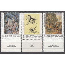 Israel - Correo 1978 Yvert 675/7 ** Mnh  Pinturas