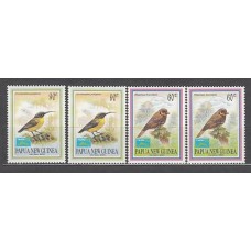 Papua y Nueva Guinea - Correo Yvert 676/9 ** Mnh Fauna. Aves
