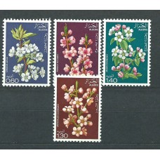 Argelia - Correo Yvert 679/82 ** Mnh  Flores