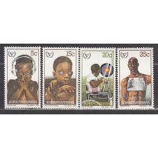 Bophuthatswana - Correo Yvert 68/71 ** Mnh  Personas descapacitadas