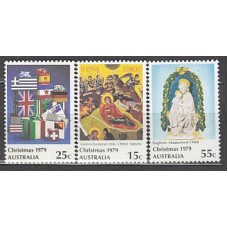 Australia - Correo 1979 Yvert 681/3 ** Mnh Navidad