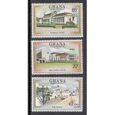 Ghana - Correo 1980 Yvert 681/683 ** Mnh