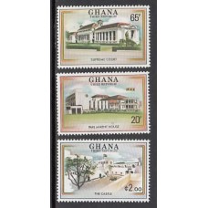 Ghana - Correo 1980 Yvert 681/683 ** Mnh