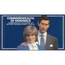 Dominica - Correo 1981 Yvert 682 Carnet ** Mnh Boda de Carlos y Diana