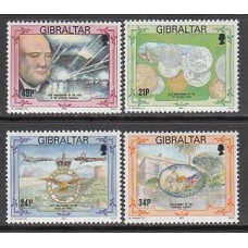 Gibraltar - Correo 1993 Yvert 684/7 ** Mnh Aniversarios