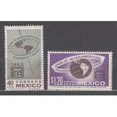 Mexico - Correo 1962 Yvert 685 + A 224 ** Mnh