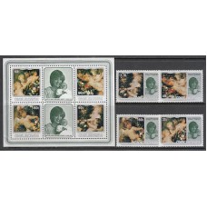 Cook - Correo Yvert 686/9+H.127 ** Mnh Navidad