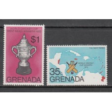 Grenada - Correo 1976 Yvert 687/8 ** Mnh Deportes criket
