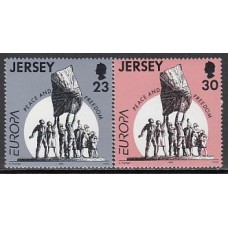 Jersey - Correo 1995 Yvert 687/8 ** Mnh Europa