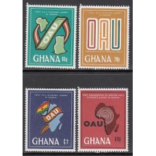 Ghana - Correo 1980 Yvert 688/91 ** Mnh