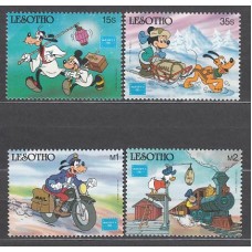 Lesotho - Correo Yvert 688/91 ** Mnh  Walt Disney