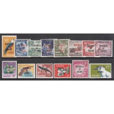 Nauru - Correo Yvert 69/82 ** Mnh   Fauna