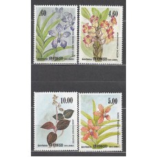 Sri-Lanka - Correo Yvert 690/3 ** Mnh Flores