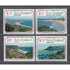 Nueva Zelanda - Correo 1977 Yvert 691/4 ** Mnh Paisajes Maritimos