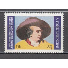 Santo Tomas y Principe - Correo Yvert 692 ** Mnh  Goethe