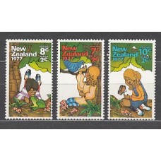 Nueva Zelanda - Correo 1977 Yvert 695/7 ** Mnh