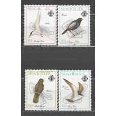 Seychelles - Correo Yvert 695/8 ** Mnh  Fauna aves