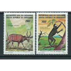 Camerun - Correo Yvert 698/9 ** Mnh  Fauna