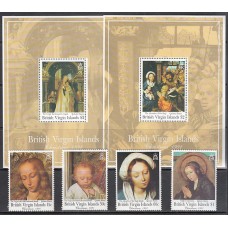 Virgenes - Correo Yvert 700/3+Hb 70/1 ** Mnh  Navidad