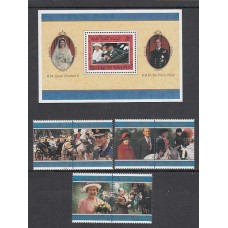 Falkland - Correo Yvert 700/5+H,17 ** Mnh Personajes