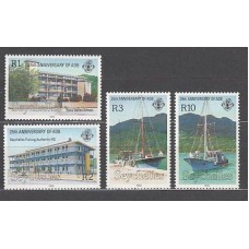 Seychelles - Correo Yvert 701/4 ** Mnh  Barcos