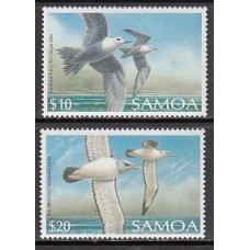 Samoa - Correo Yvert 702/3 ** Mnh Fauna. Aves